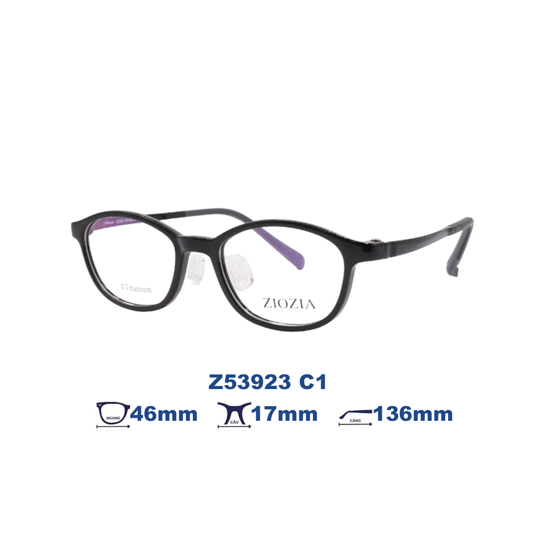  Gọng kính Ziozia Z53923 C1 