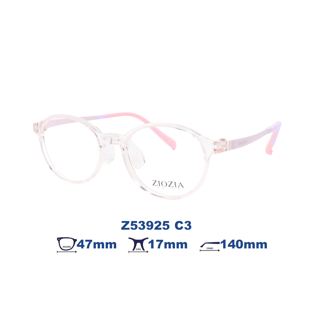  Gọng kính Ziozia Z53925 C3 