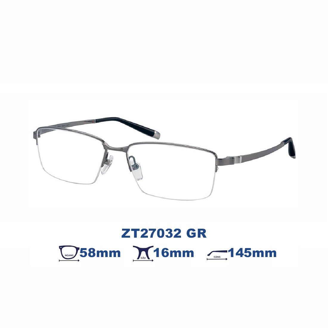  Gọng kính Charmant Z ZT27032 GR 