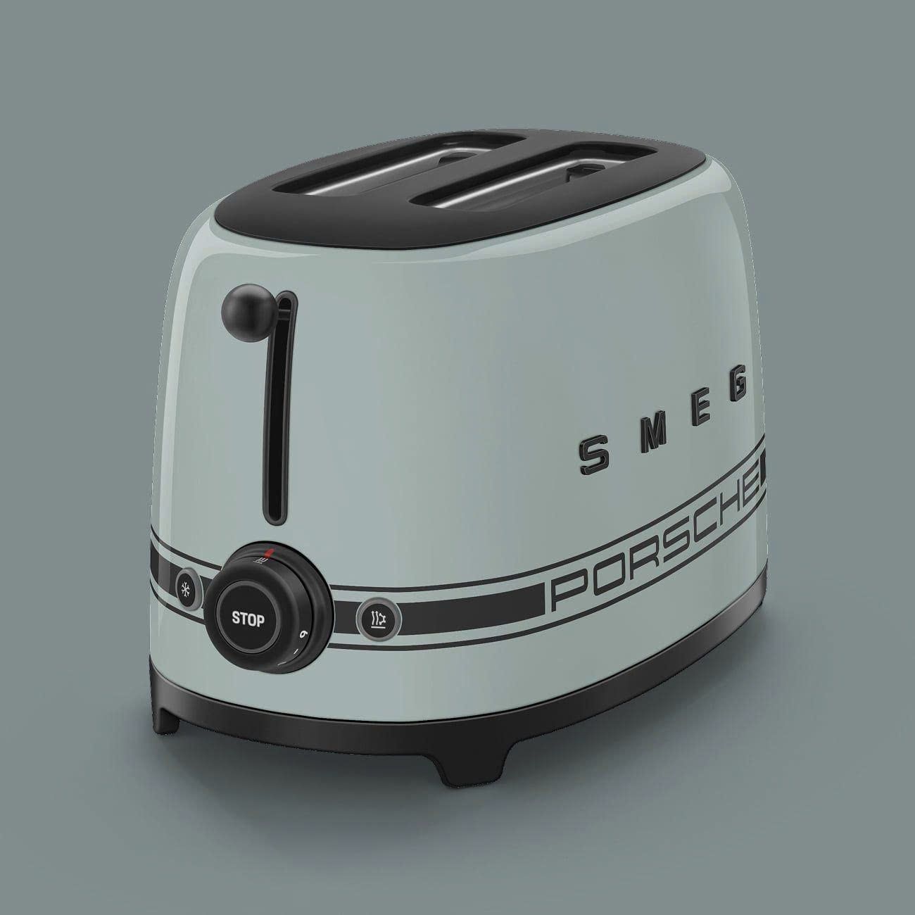 may nuong banh my smeg tsf01psgeu porsche mau xanh