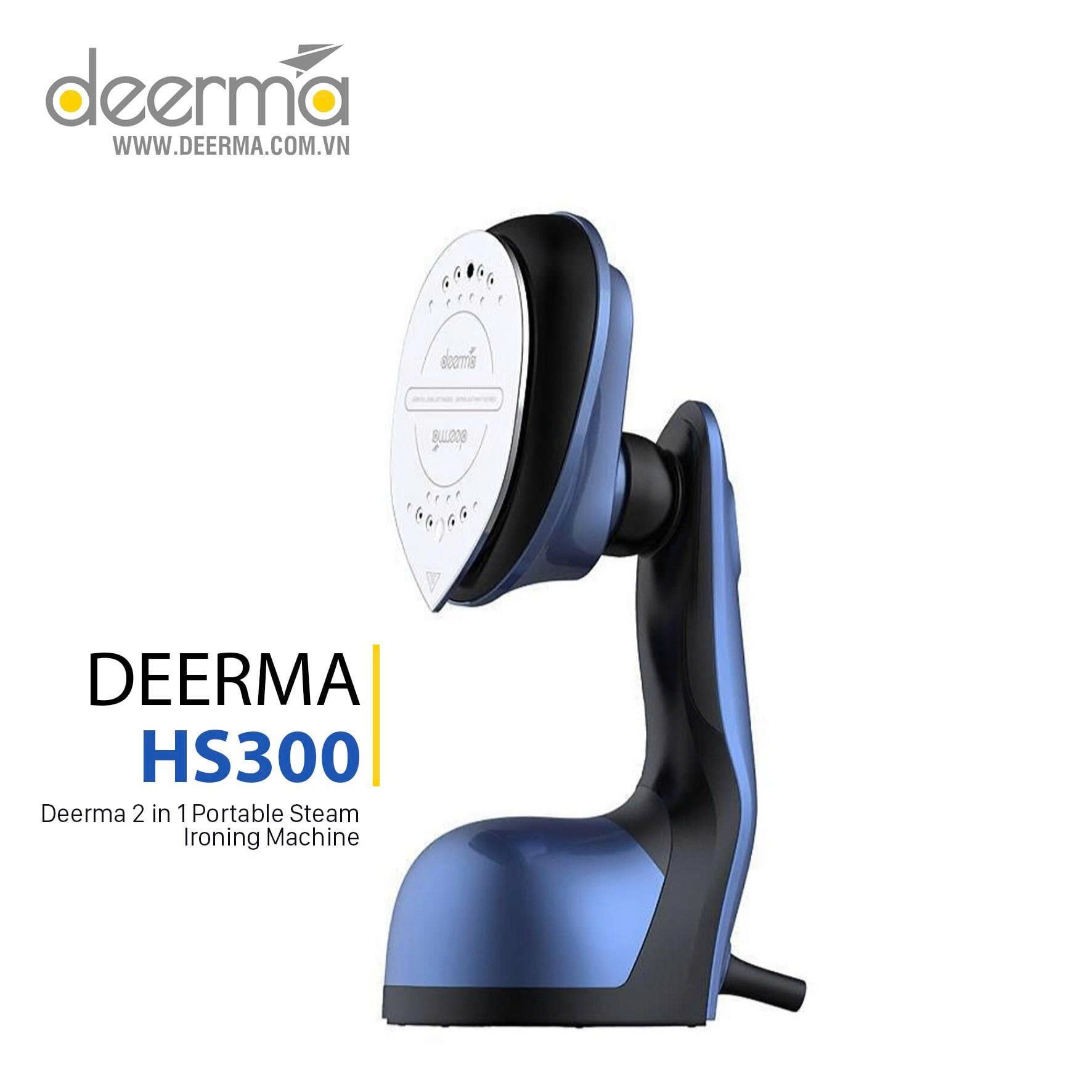 may ui hoi nuoc cam tay deerma dem hs300