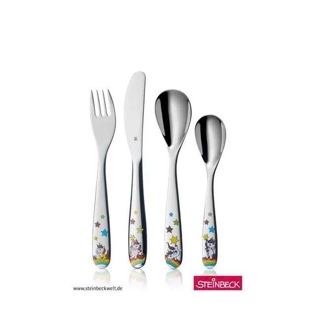 bo dao thia dia 4 mon wmf paw kids cutlery set unicorn 4 piece