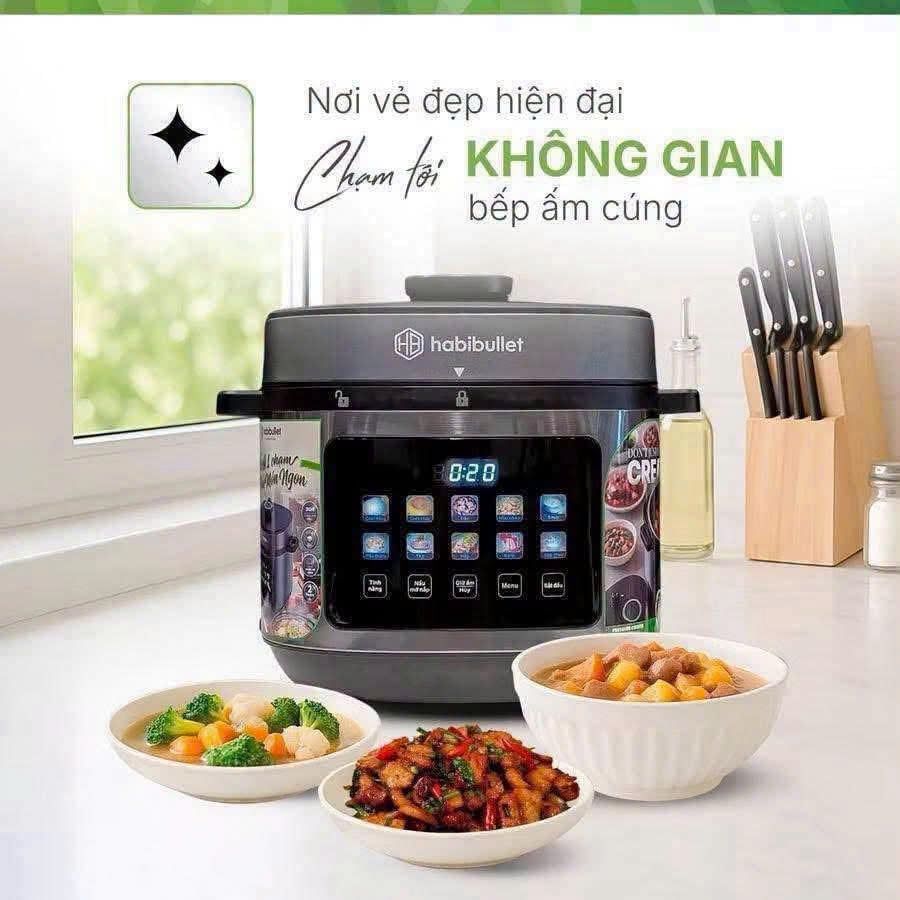 noi com ap suat da nang habibullet phb 8386 dung tich 6l
