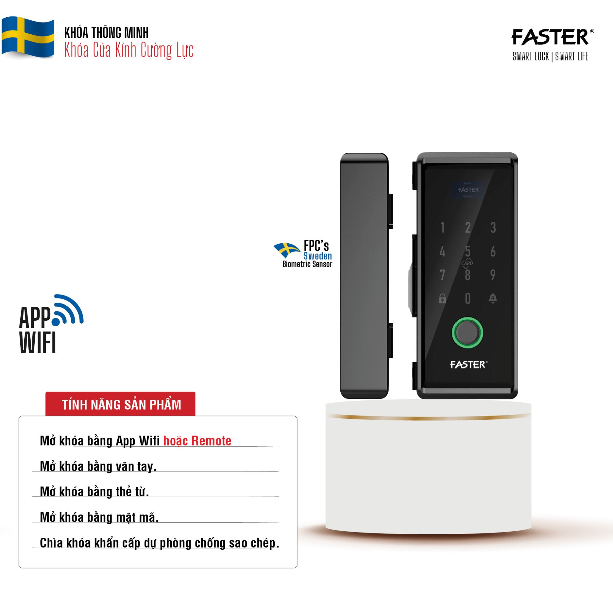 khoa van tay cua kinh faster fsg01 bl