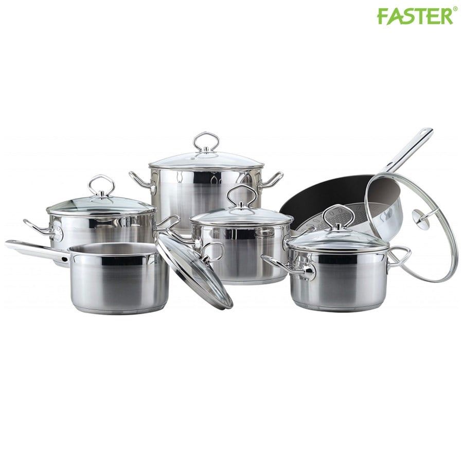 bo noi chao faster melody cookware set 6