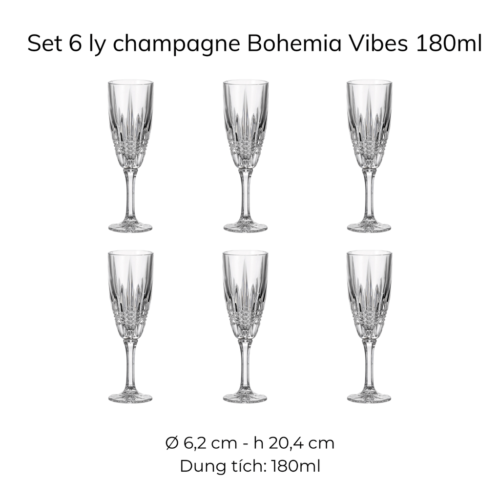 set 6 ly pha le bohemia vibes 180m