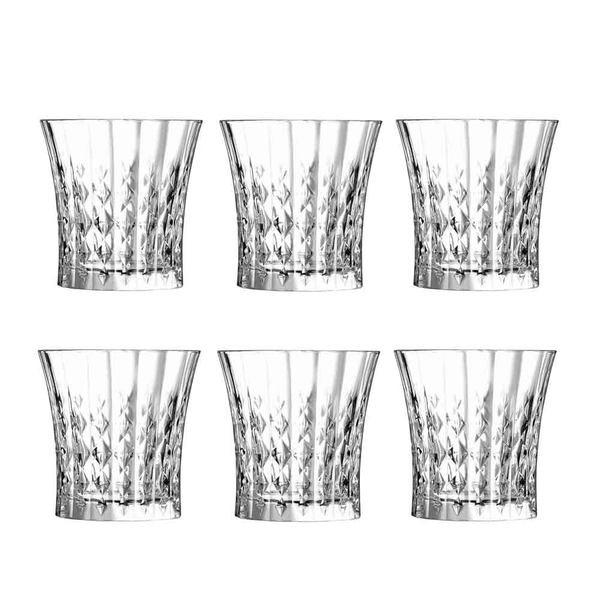 set 6 coc lady diamond 270ml cristal d arques