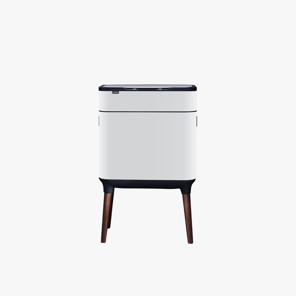 thung rac cam ung elpheco nap inox 20 l co thung rac roi ben trong co chan khu mui ozone