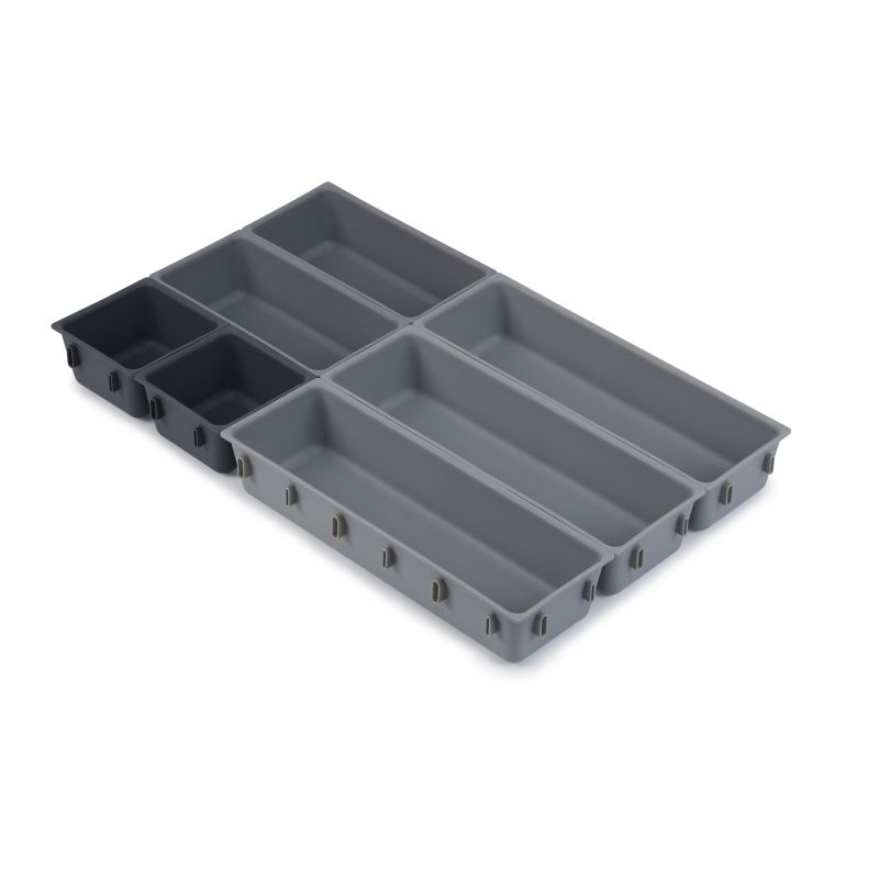 khay chia ngan keo dung dao dia joseph joseph 85199 blox 7 piece drawer organiser set grey
