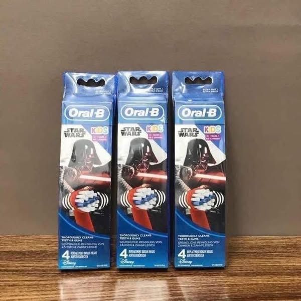 dau ban chai danh rang oral b thay the tre em loai 4 dau