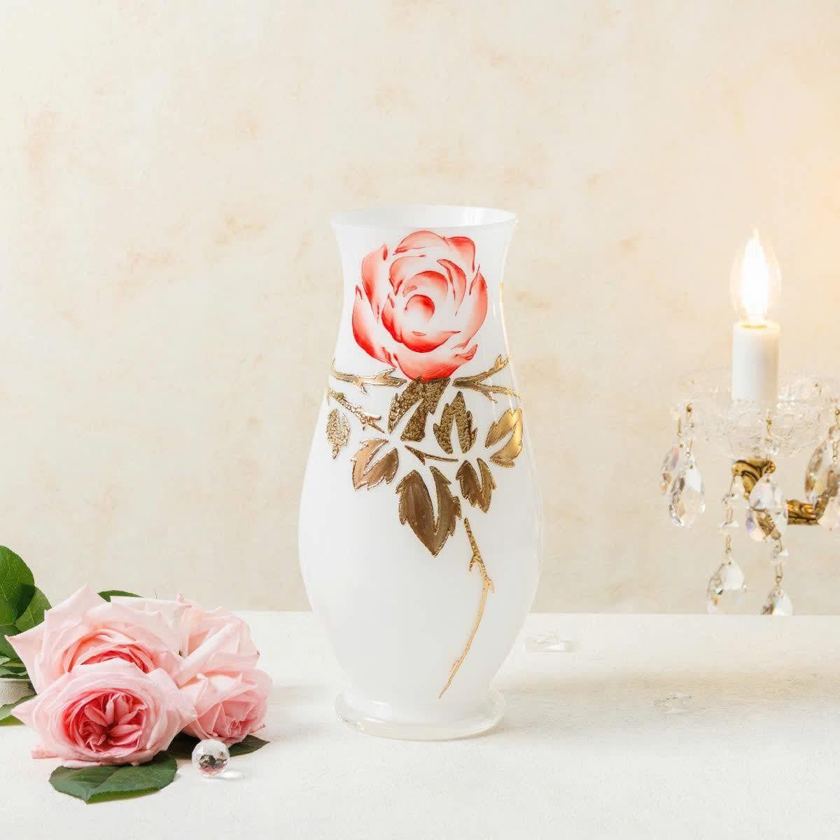 lo hoa su cao cap dang cap khong gian song cao 30cm