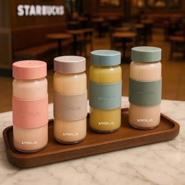 set 4 binh thuy tinh viola borosilicate dung tich 500ml binh