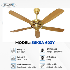 quat khong den klasse 56ksa 603y