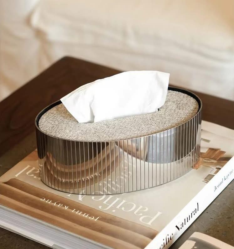 hop dung giay an cao cap horsehair tissue box modern