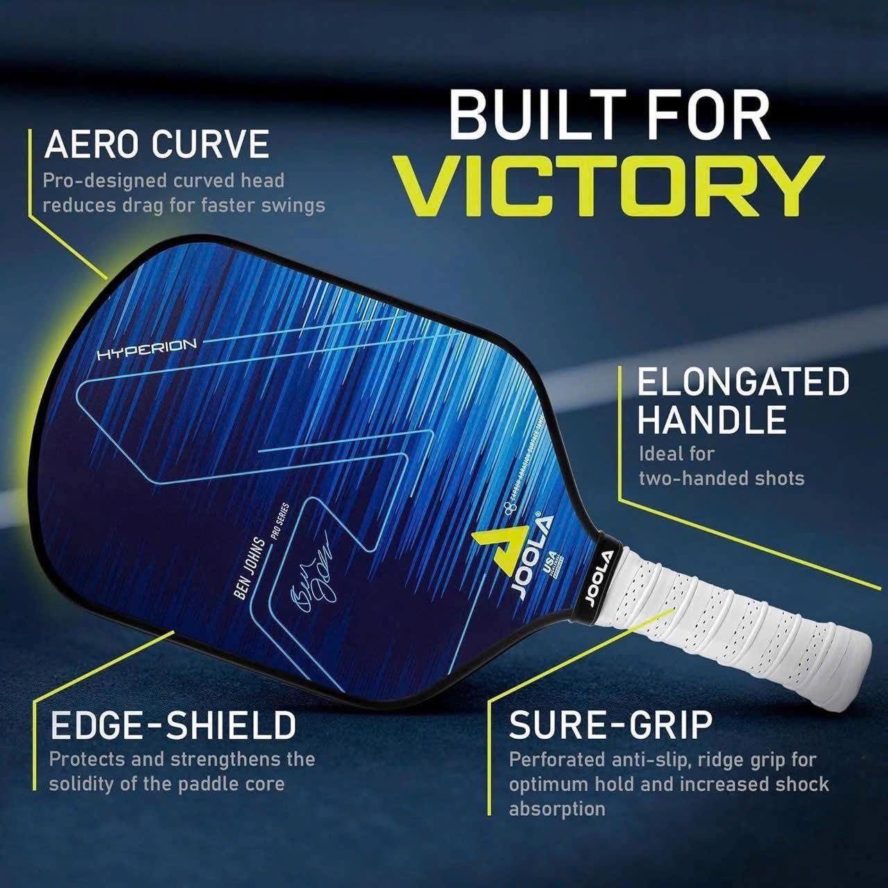sieu vot pickleball joola hyperion cas 16mm 1 cai