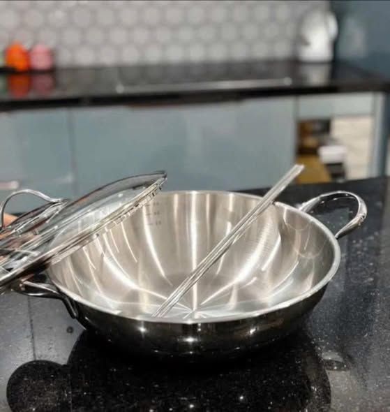 chao xao da nang keller wok pan 32cm
