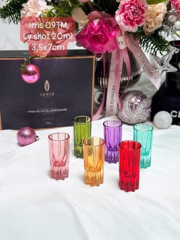 set 6 ly shot irris 09tm 20ml