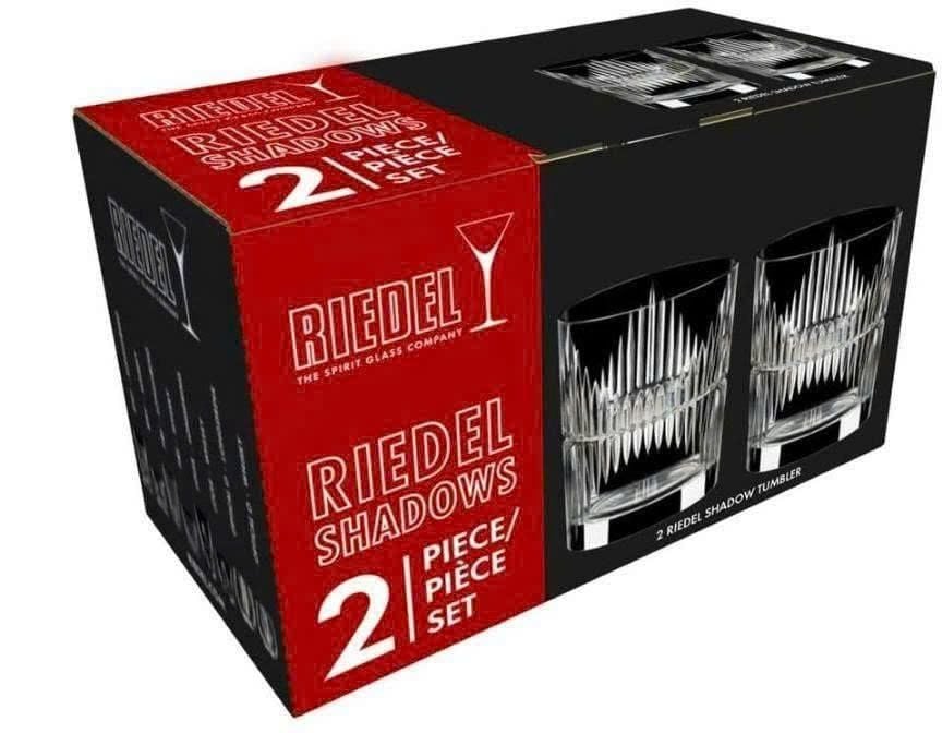 set 2 coc riedel tumbler shadows 320ml made in germany