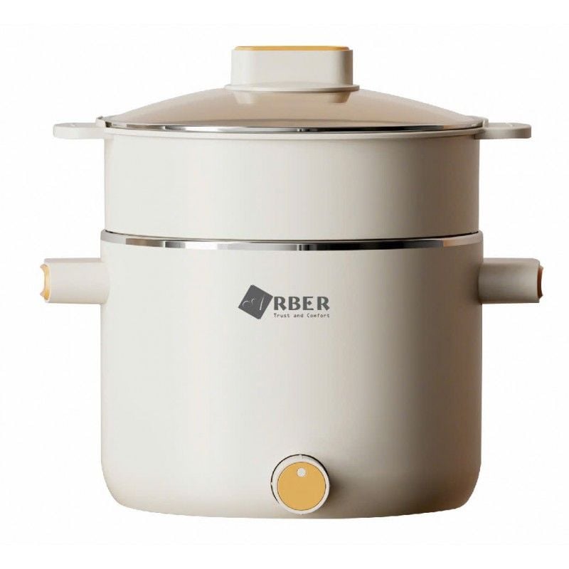 noi lau mini kem xung hap arber dn06 mau trang