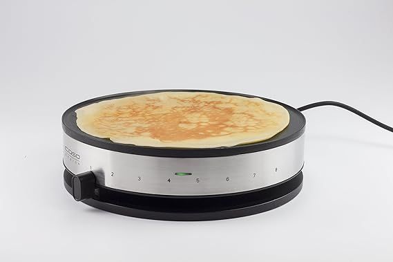 may lam banh crepe caso design crepes maker cm1300 1300w 33cm