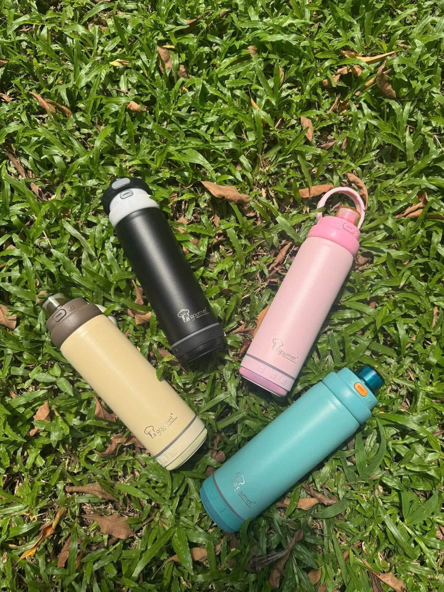 binh giu nhiet kem loa bluetooth lagoumet 500ml
