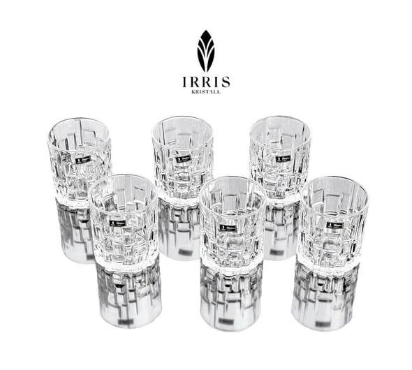 set 6 coc thap trang irris model 04tw dung tich 310ml