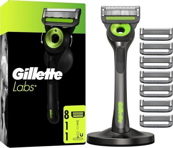 dao cao rau gillette labs 1 de va 8 luoi thay the