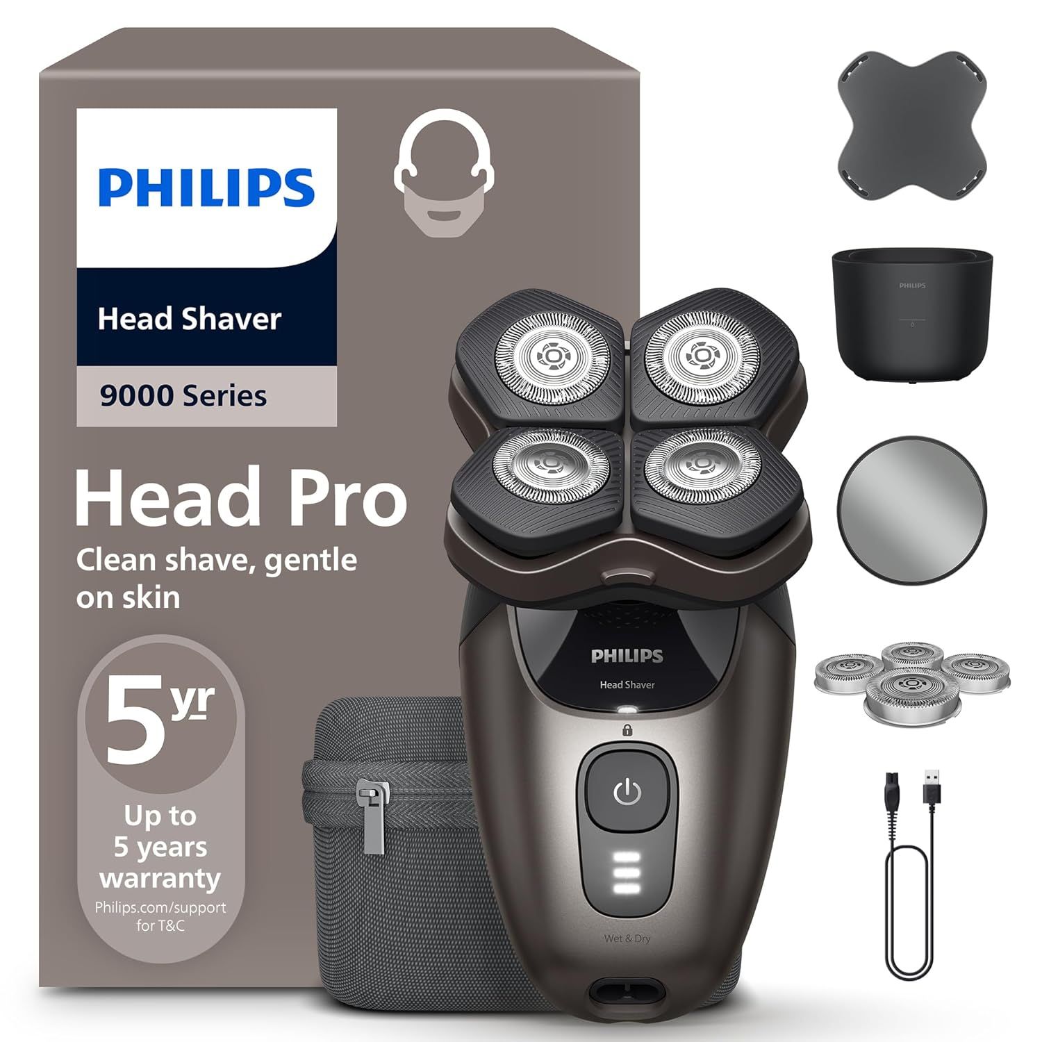 may cao troc dau philips pro series 9000 danh cho nam va nu hs9980 15