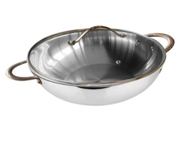 chao inox day lien 28cm long sau ciwete co nap ss0105 a