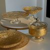 hukeoivvarabesquegoldleaf20cm