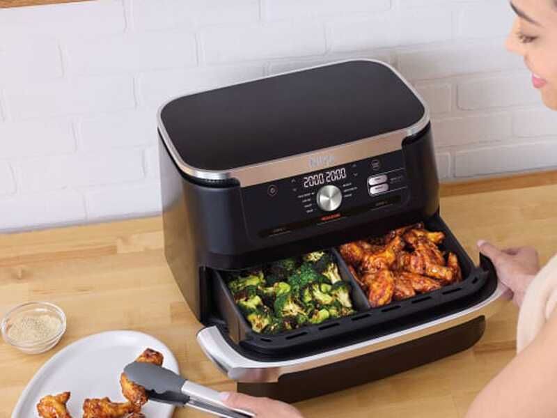 noi chien khong dau ninja foodi flexdrawer af500eu