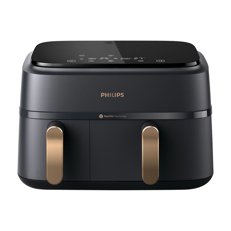 noi chien khong dau 2 ngan philips 9 lit na352 00