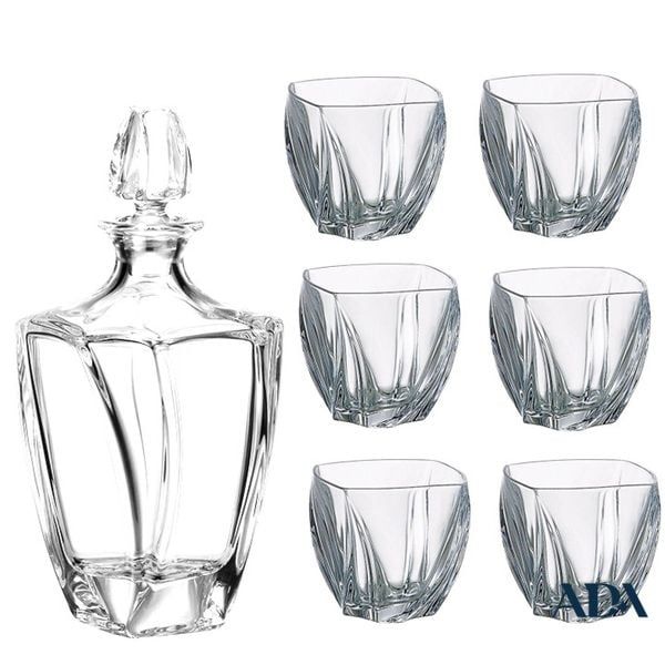 bo binh ruou neptune crystal bohemia