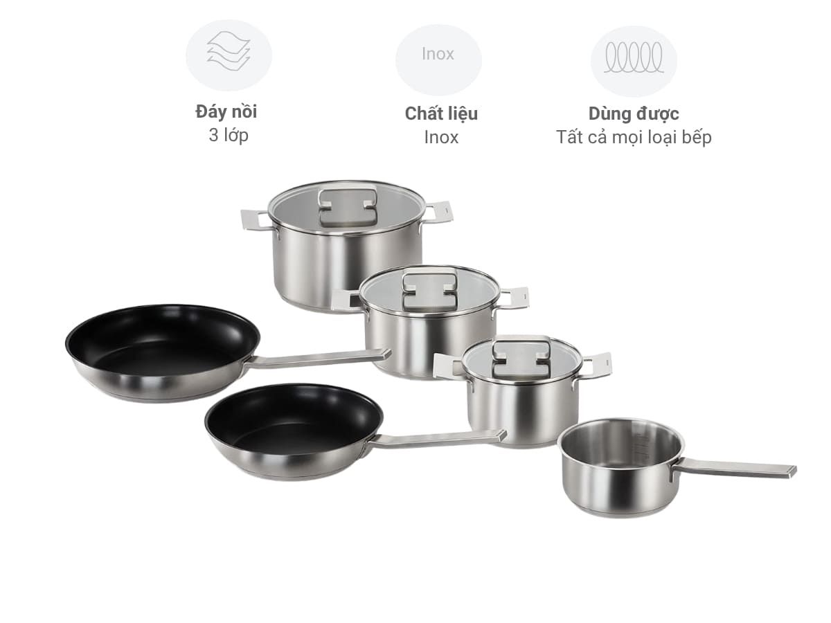 bo noi inox bosch hez9se060 6 mon
