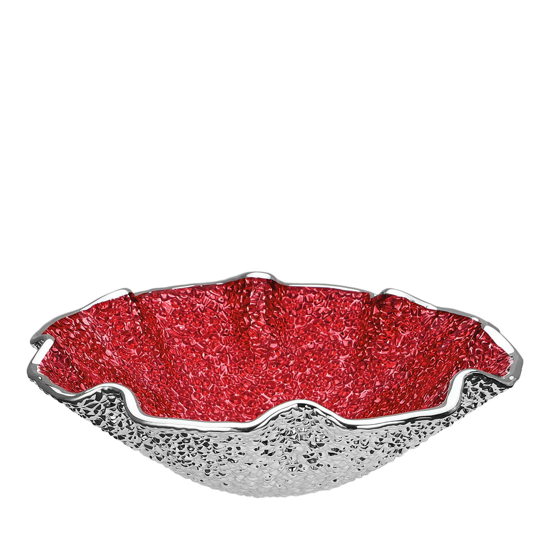to lirica scalloped silver red ivv