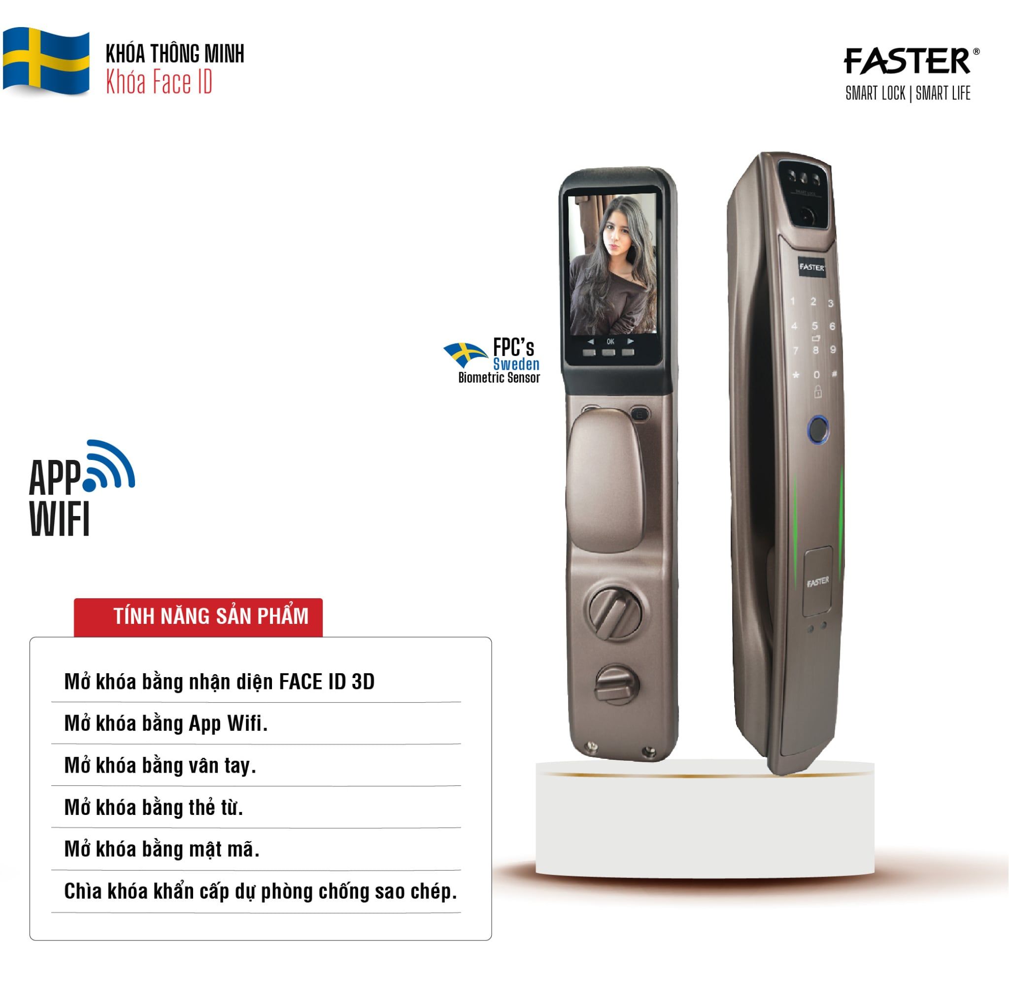 khoa cua nhan dien khuon mat fs007fd3d bs face id