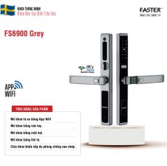 khoa van tay cua nhom faster fs6900 grey