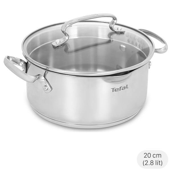 noi inox cao cap tefal duetto plus 20cm