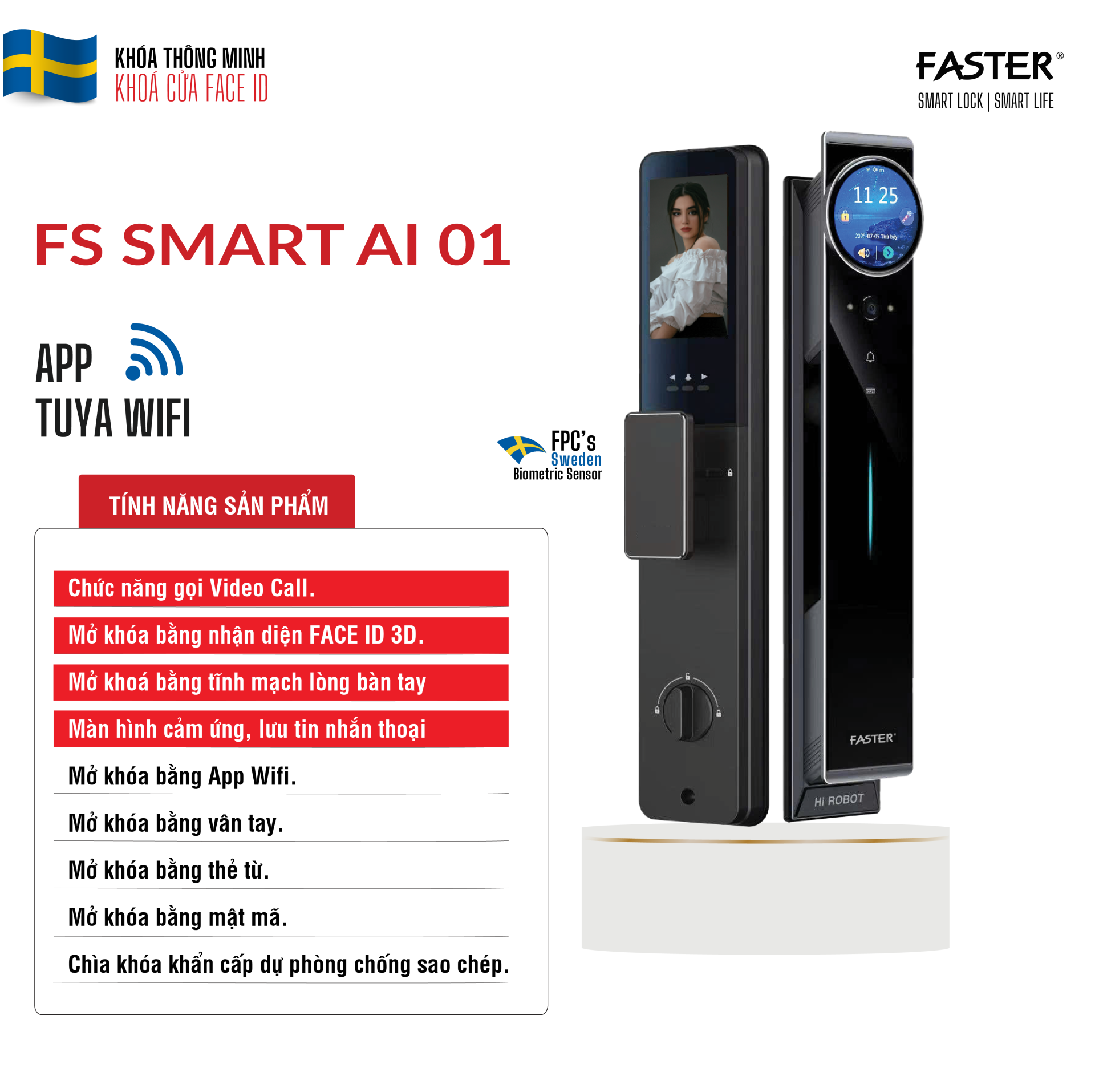 khoa cua nhan dien khuon mat faster fs smart ai 01