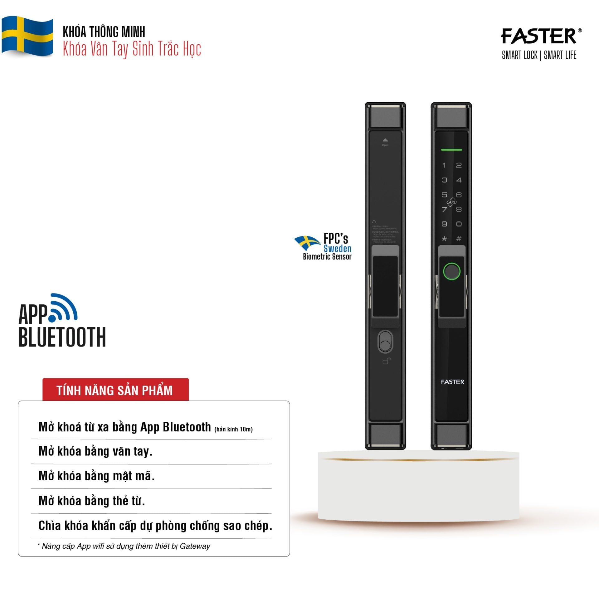 khoa van tay cua nhom faster fs6901 b