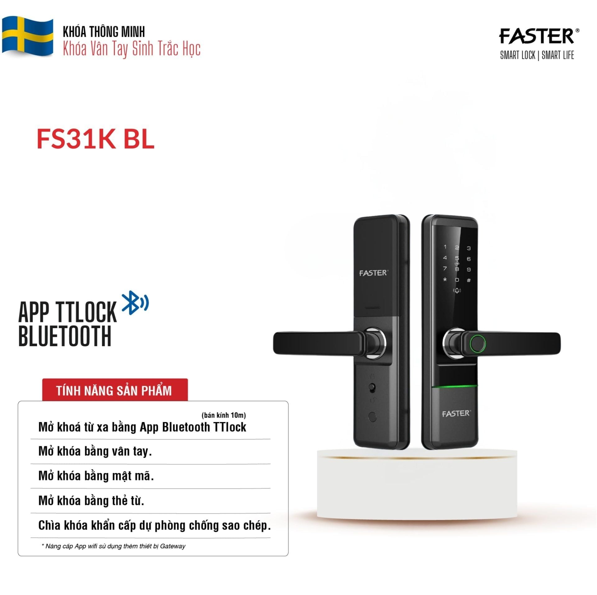 khoa van tay faster fs31k bl