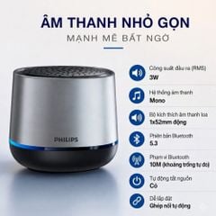 loa bluetooth philips tas1009bl 70