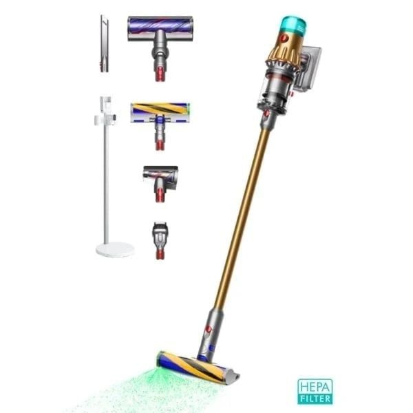 may hut bui dyson v12 detect slim gold hepa kem gia treo
