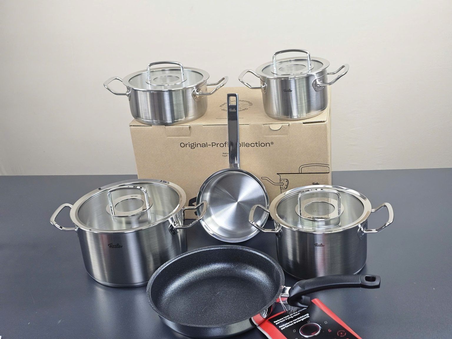 bo noi fissler profi 4 noi 1 quanh 1 chao chong dinh