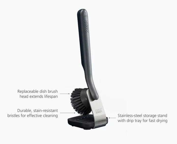 ban chai rua chen joseph joseph 6500010 sinktech mau xam co chan de