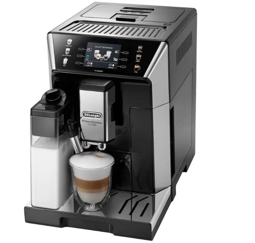 may pha cafe delonghi primadonna class ecam550 65 sb