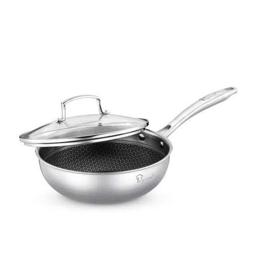 chao wok inox 5 lop chong dinh to ong thuy si la gourmet galactic 24cm kem nap 417749