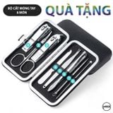 [QUÀ TẶNG] Bộ dụng cụ cắt móng tay đa năng 8 món cao cấp