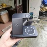 Đế sạc nhanh không dây 15W cao cấp 4in1 - MagSafe B18 (Qi 15W)