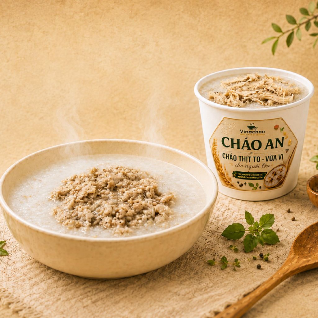  Cháo An thịt bằm 